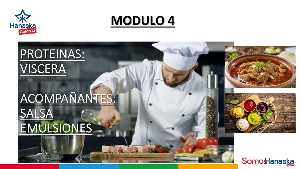 A25 - Modulo 4 (Proteína Vísceras/ Salsas / Emulsiones)