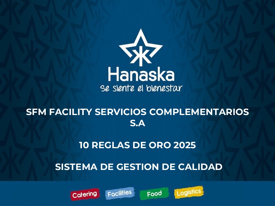 10 REGLAS DE ORO Y SISTEMA DE GESTION DE CALIDAD