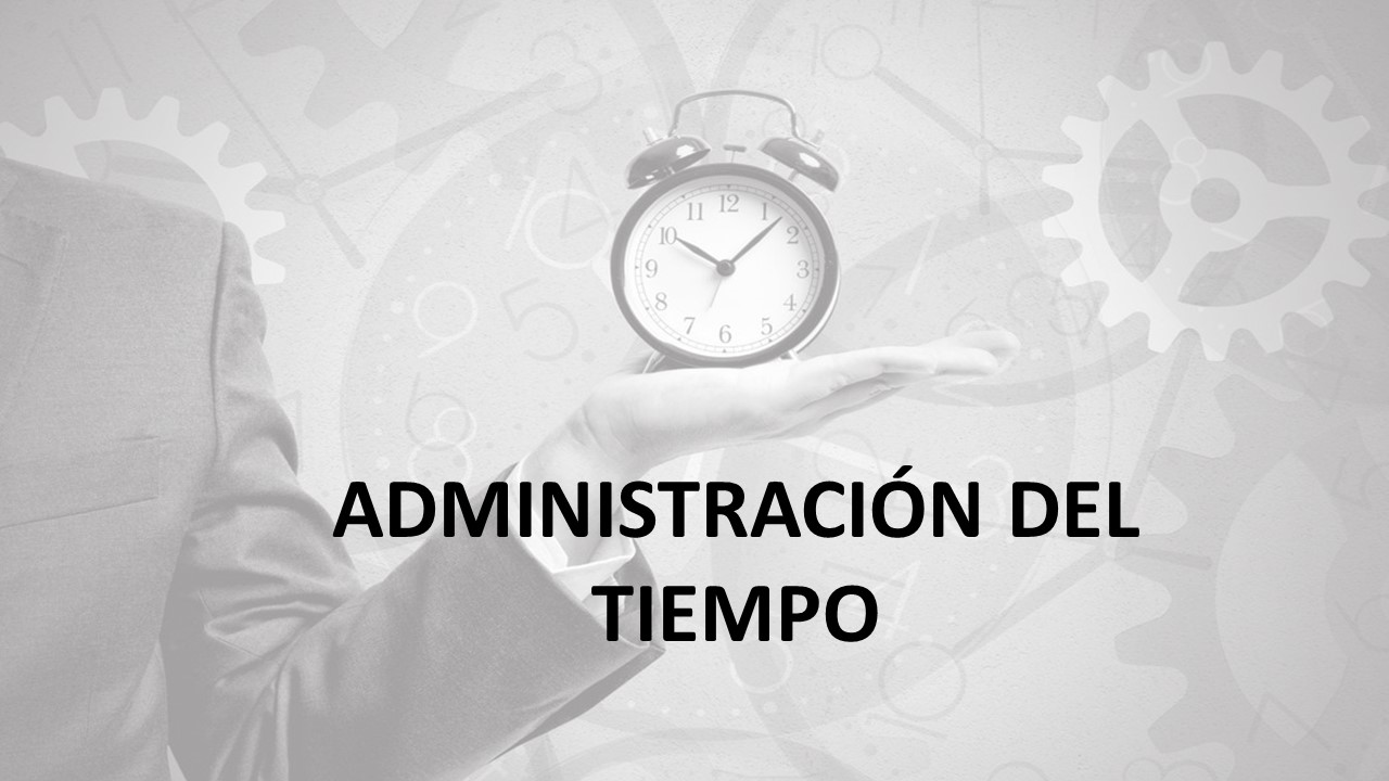 A25 - Administración del Tiempo - Personal Operativo 